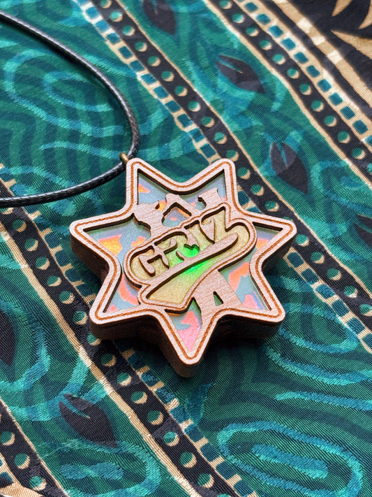 Seven Star | Etched Acrylic LED Pendant