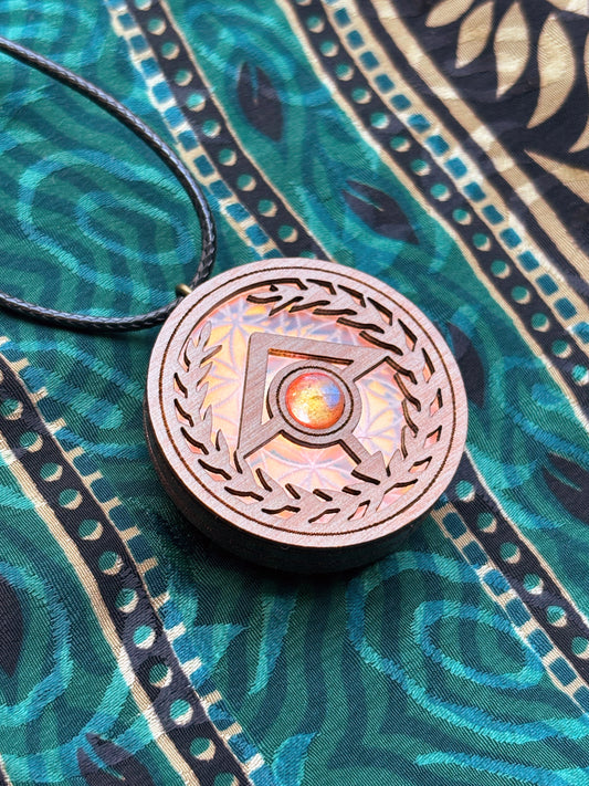 Tree | Etched Acrylic LED Pendant