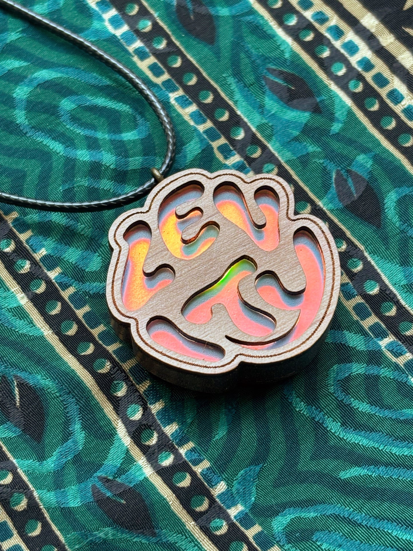 Space Jam | Etched Acrylic LED Pendant